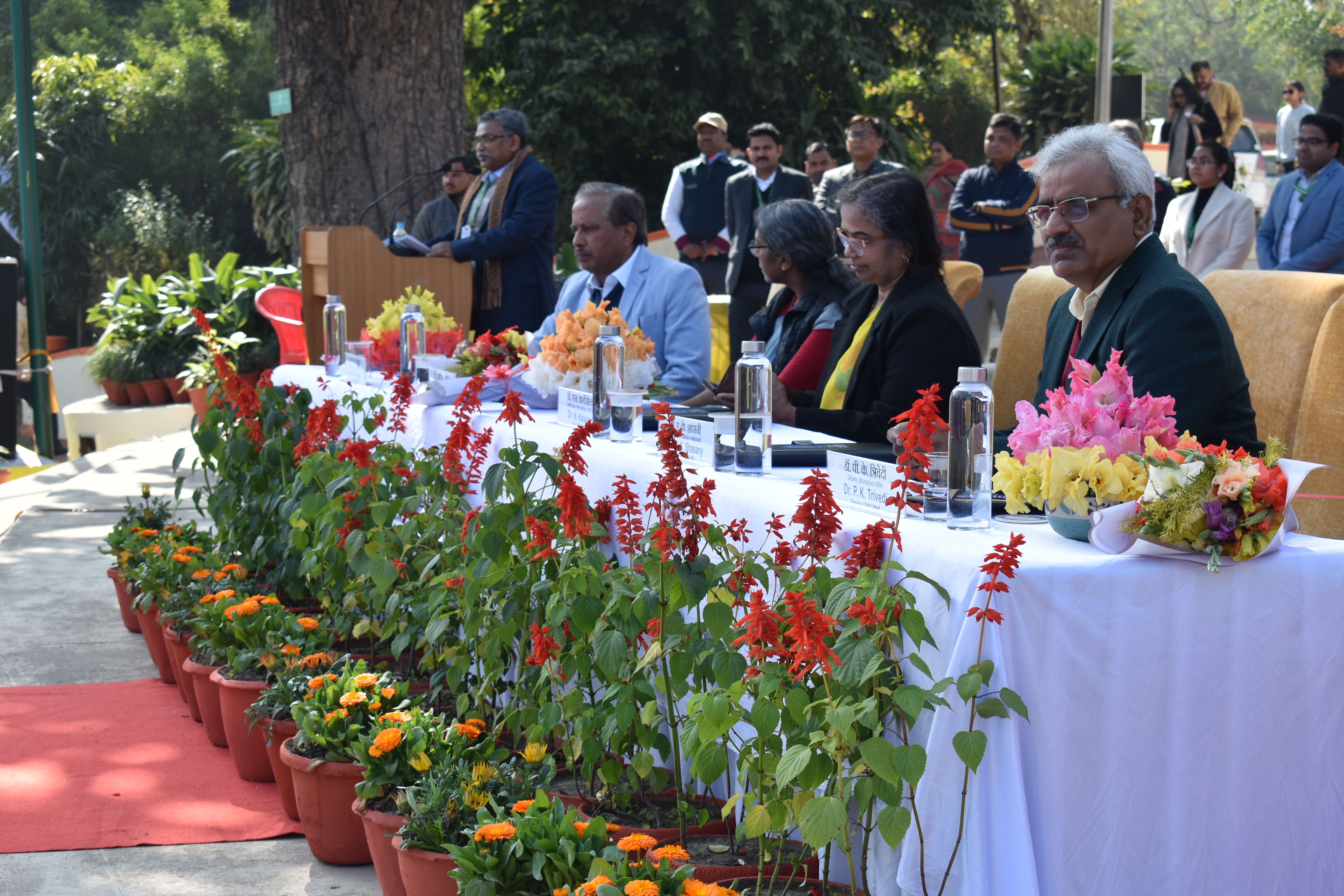 NBRI-EIACP PC RP Mission LiFE Awareness stall at Rose &  Gladiolus flower show 