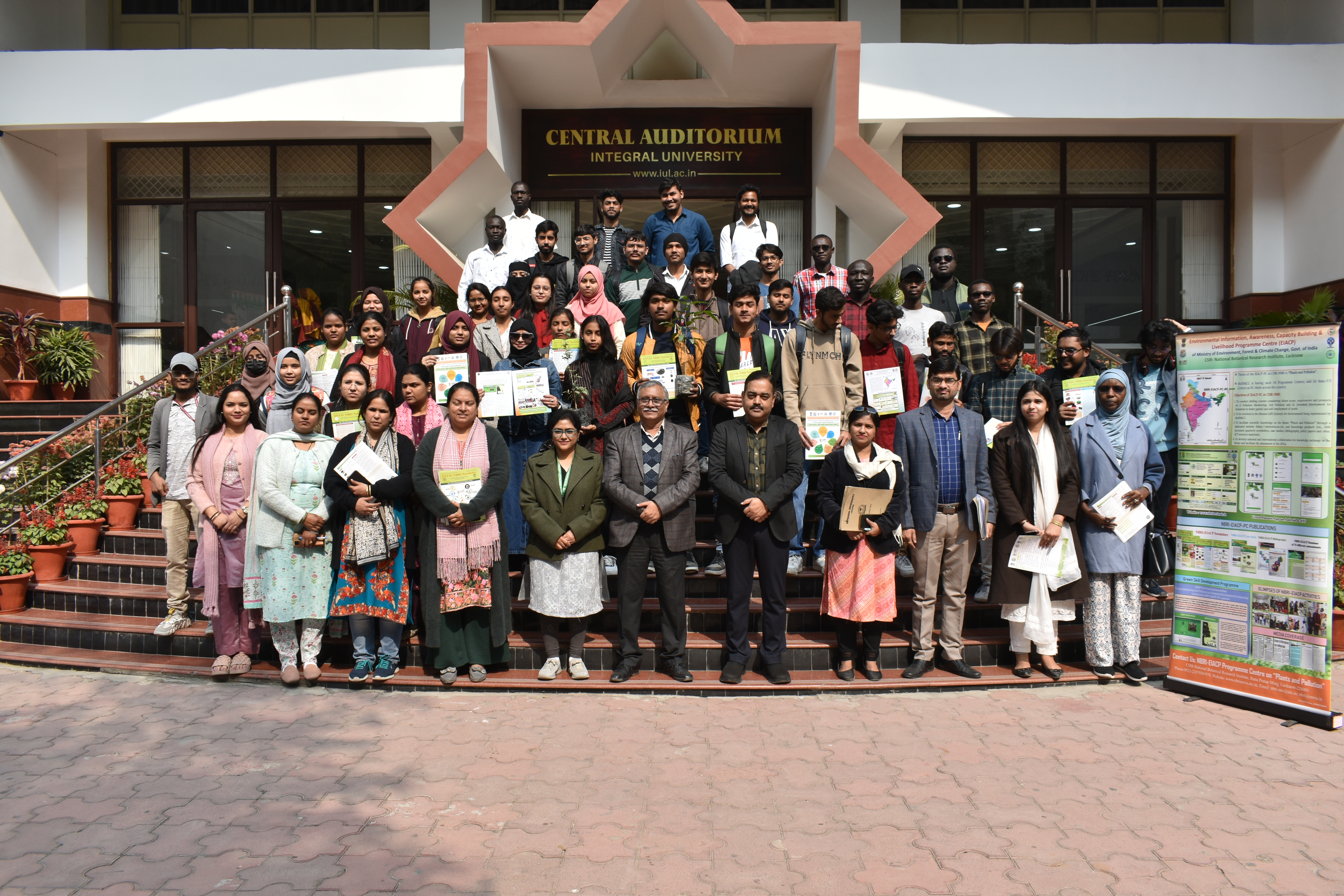 Session on Plants and Pollution among the students of Integral University