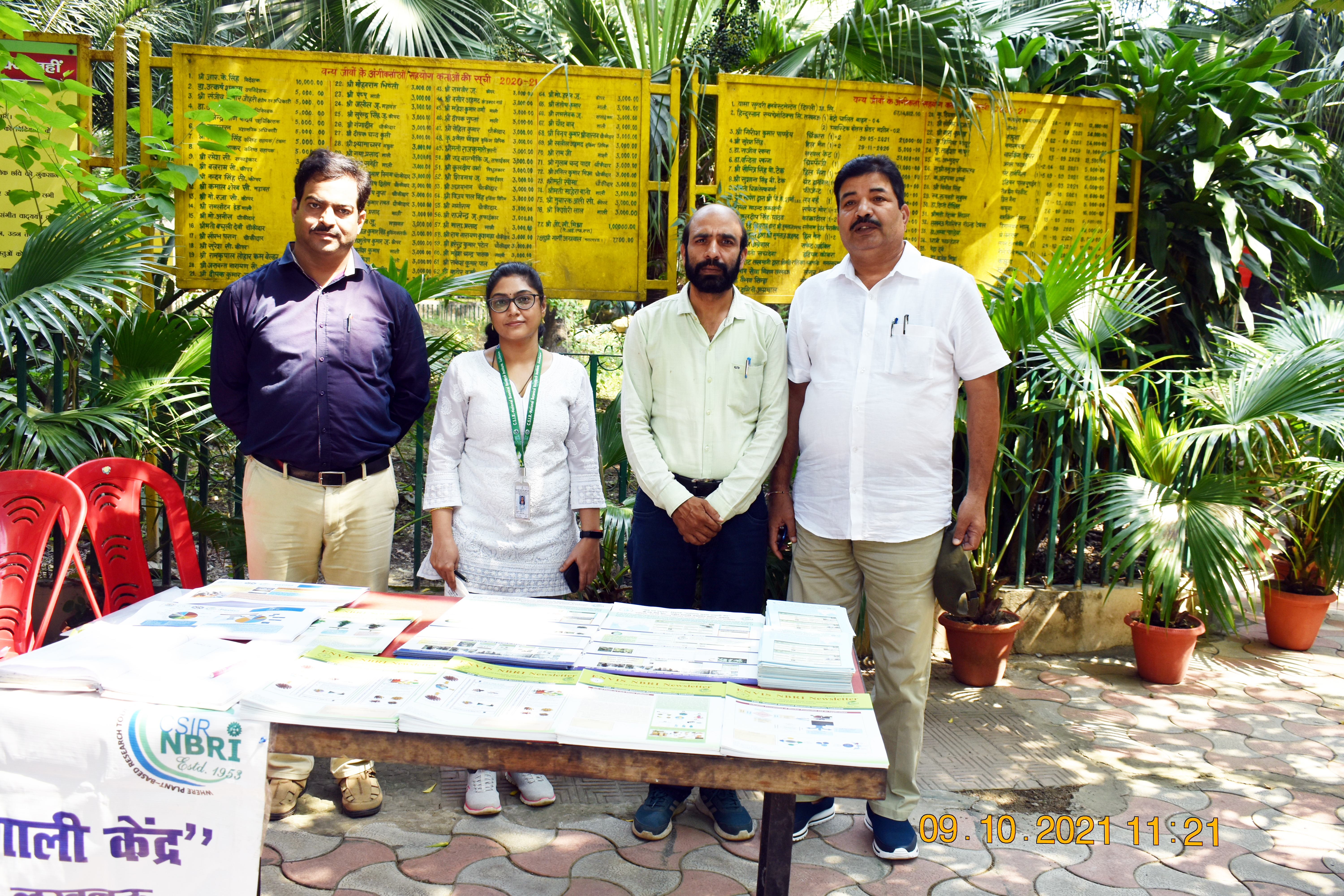 Campaign against single use plastics in Lucknow, Zoological Park