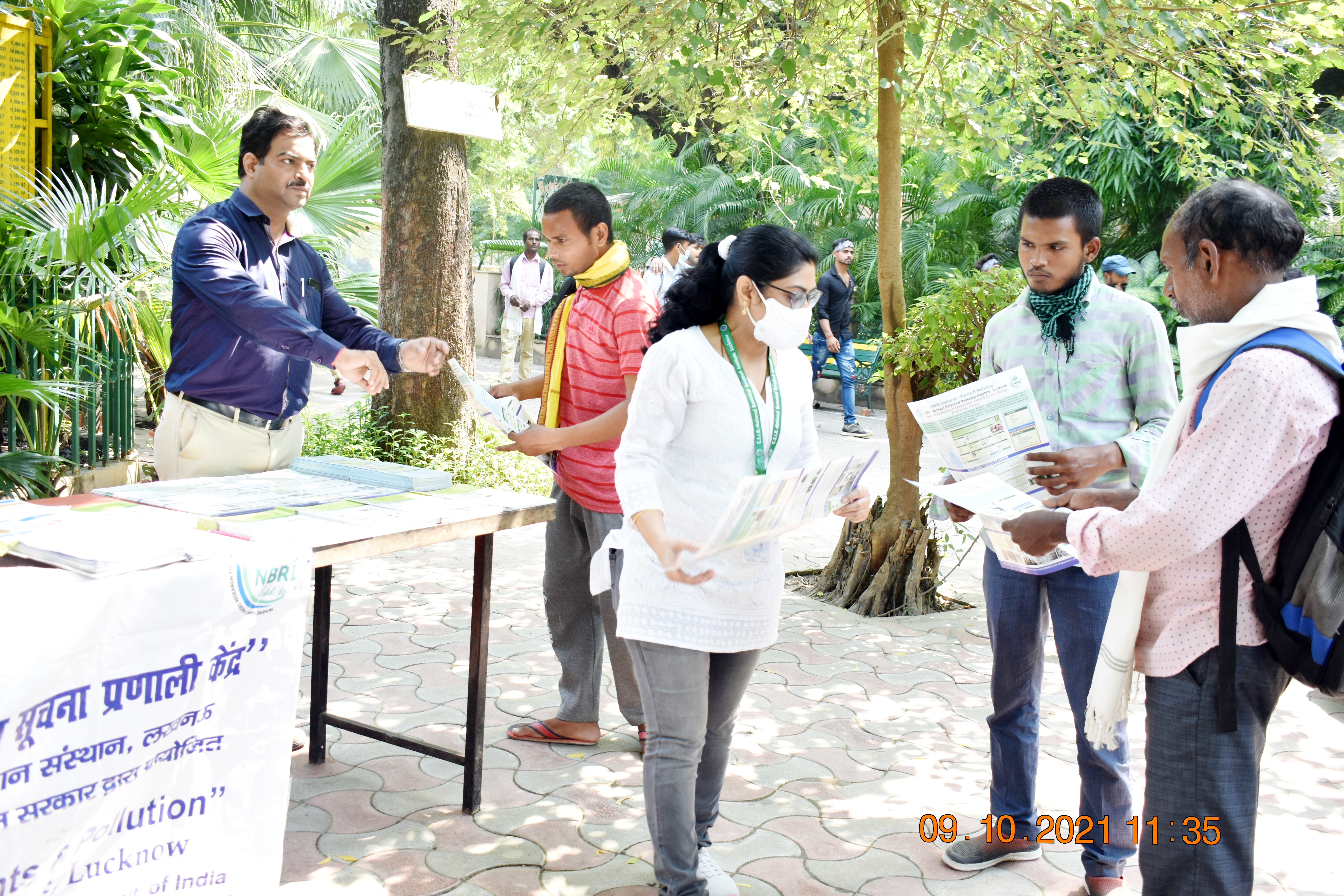 Campaign against single use plastics in Lucknow, Zoological Park