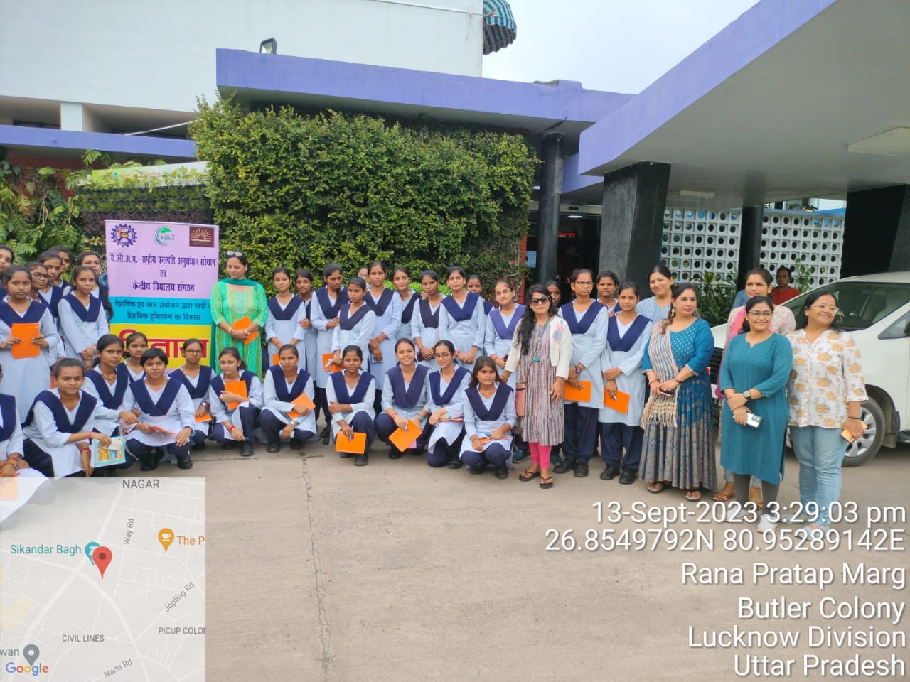 Students of Navodaya Vidyalaya, Raebareli 