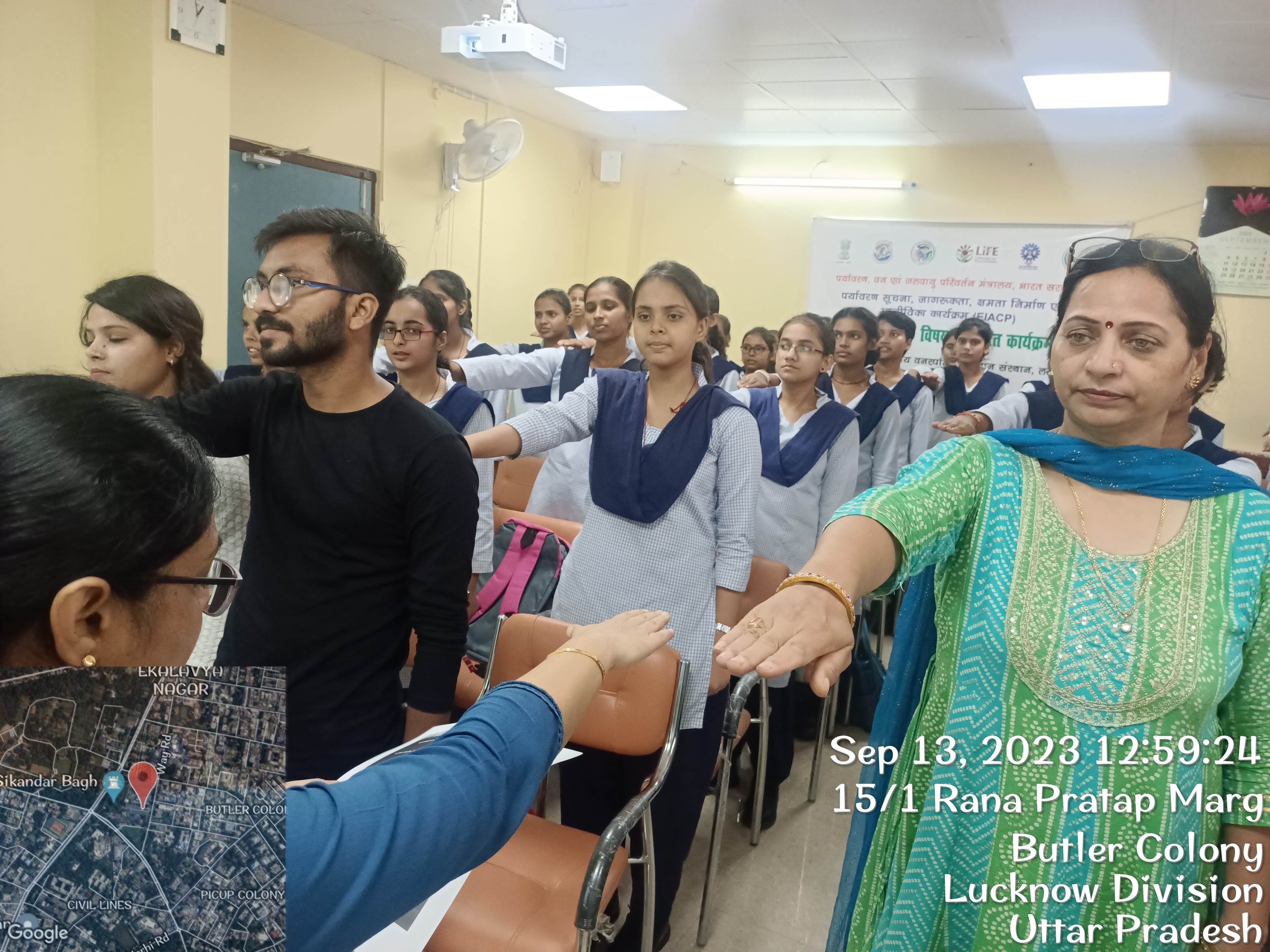 Students of Navodaya Vidyalaya, Raebareli 