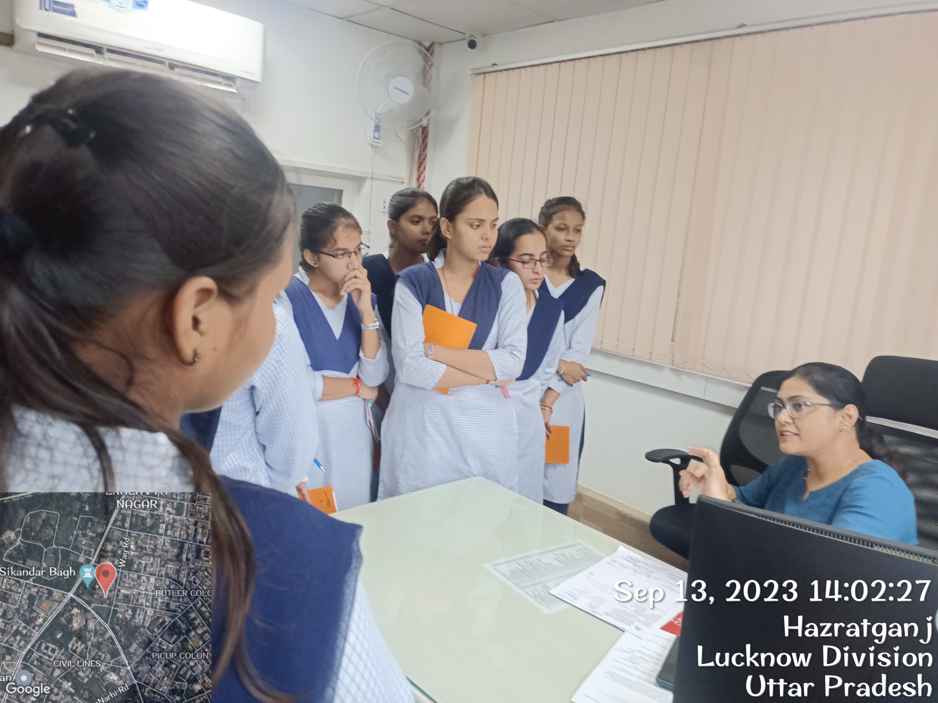 Students of Navodaya Vidyalaya, Raebareli 