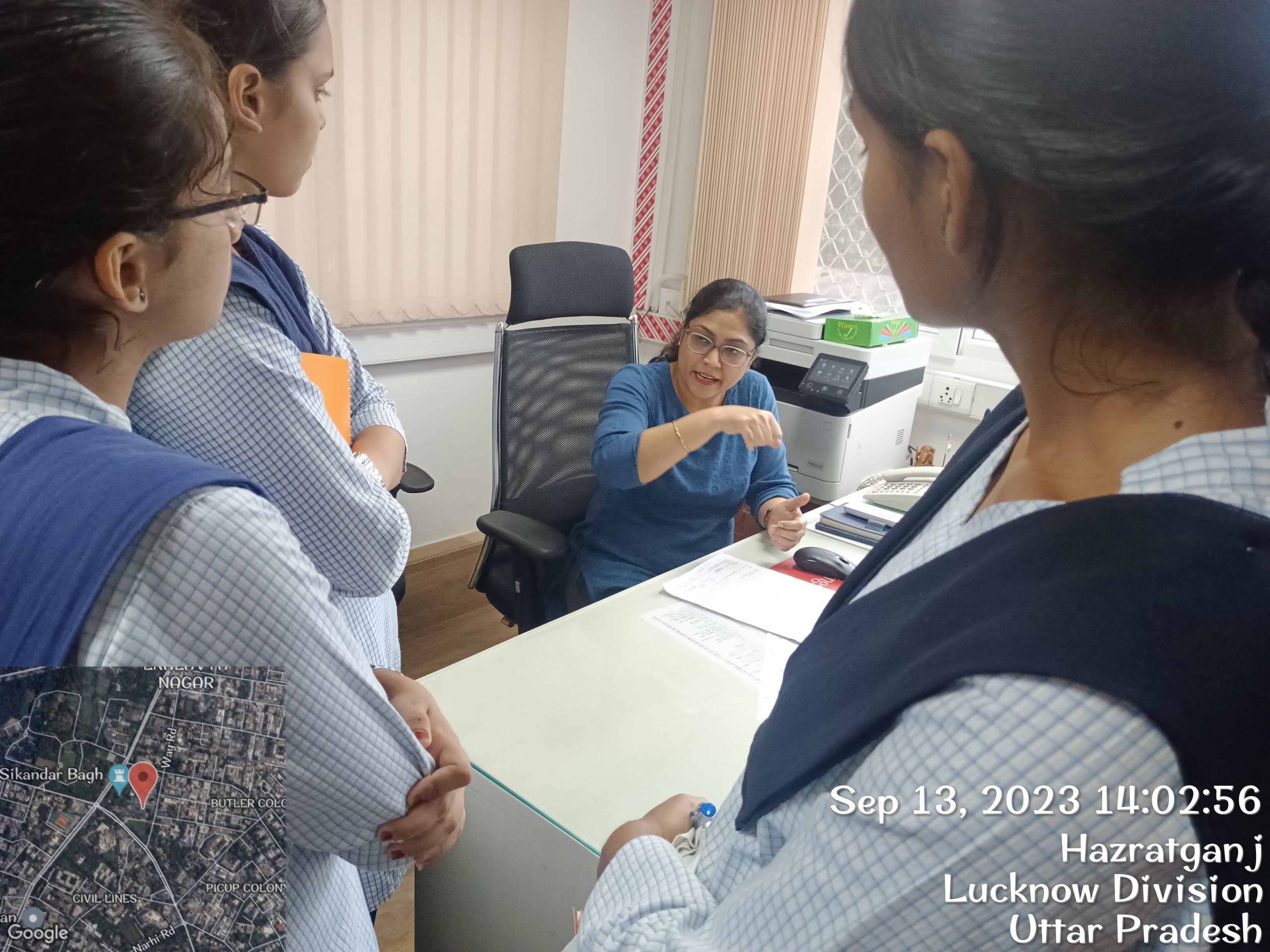 Students of Navodaya Vidyalaya, Raebareli 