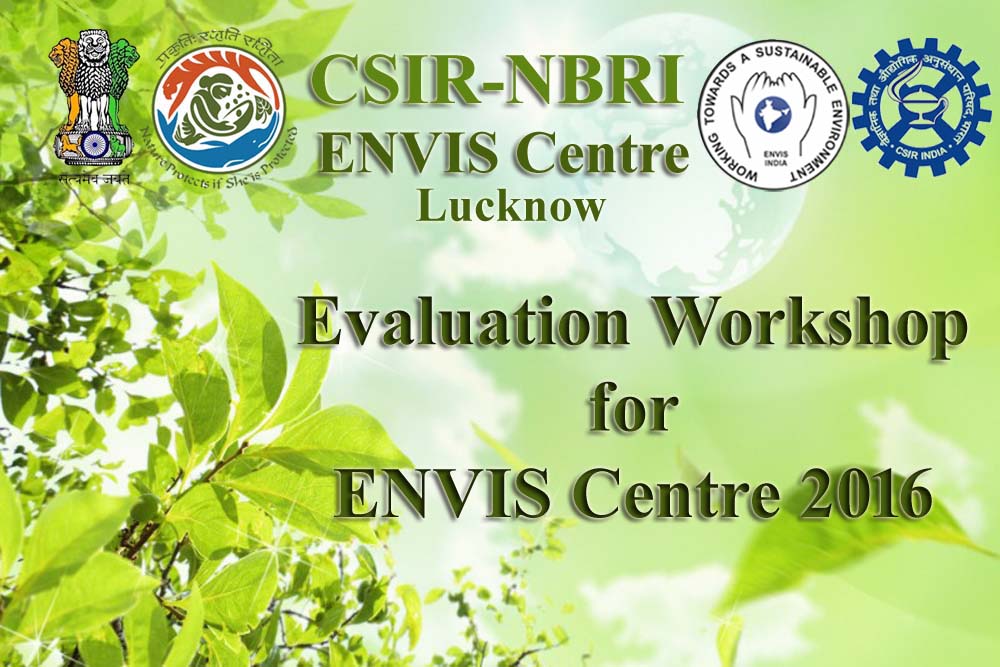  Evaluation Workshop for ENVIS Centres 2016