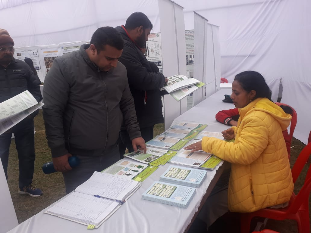ENVIS-NBRI Activity During The Rose & Gladiolus Flower Show at CSIR-NBRI On 18-19th January, 2020