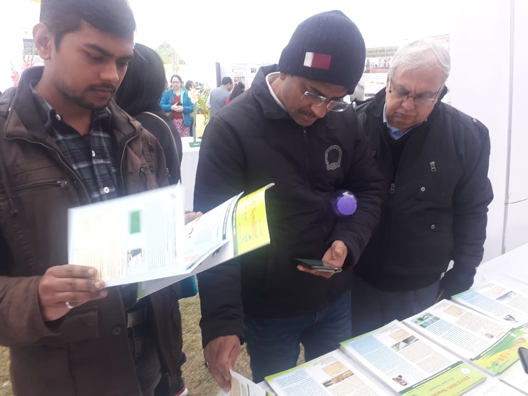 ENVIS-NBRI Activity During The Rose & Gladiolus Flower Show at CSIR-NBRI On 18-19th January, 2020