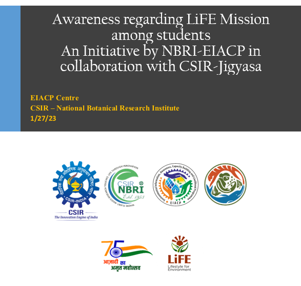  Awareness regarding LiFE Mission among students