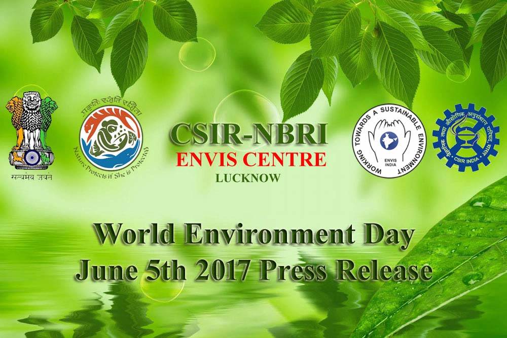  World Environment Day June 5th 2017 Press Release